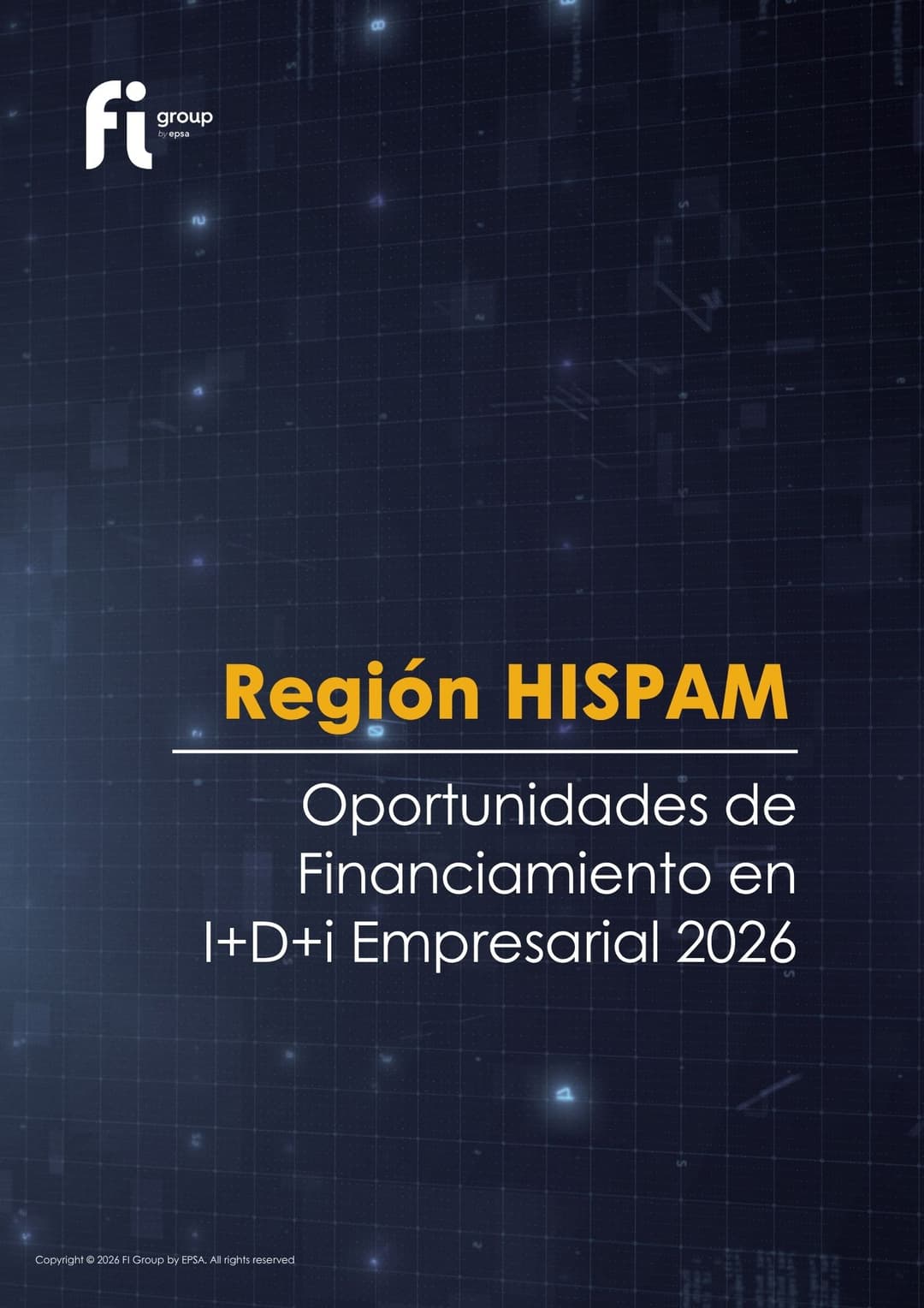 Descarga el Calendario HISPAM 2026 de Oportunidades en I+D+i
